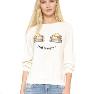 Still Hungry? 🥞🥞 Wildfox Pancake Pullover